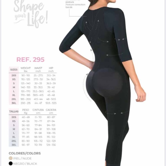 TOP-TO BOTTOM ARMS AND LEGSFULL BODY SHAPER